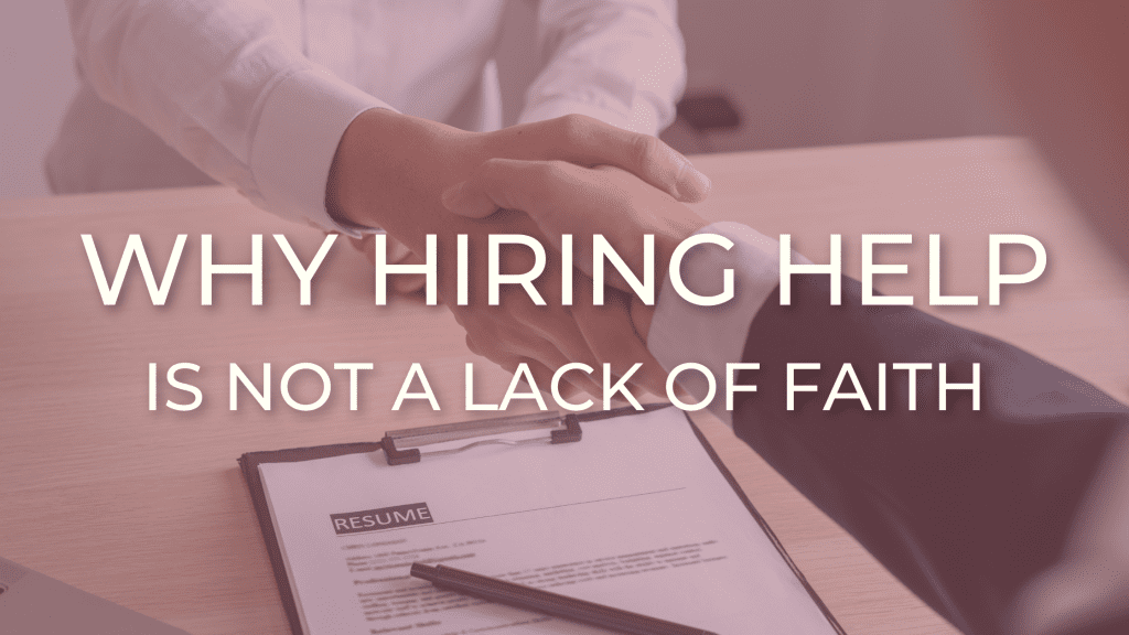 is hiring a virtual assistant biblical for Christian entrepreneurs